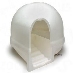 Maison De Toilette Cleanstep Pour Chats En Forme D Igloo