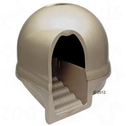 Maison de toilette pour chat igloo