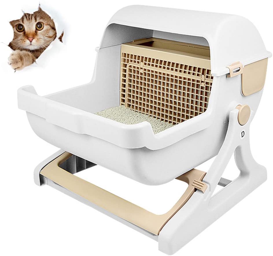 maison de toilette pour chat originale