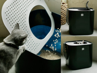 Maison de toilette pour chats Modkat